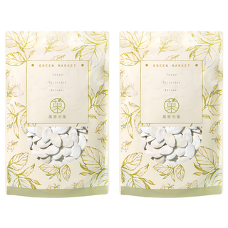 GreenMarket 菓青市集 後龍奶香白瓜子 奶香 泡茶, 300g, 2包