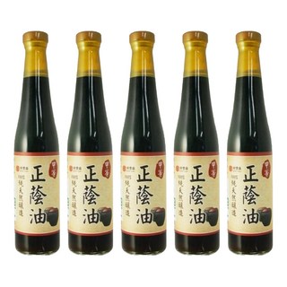 好豐盛 甲等古釀正蔭油, 420ml, 5瓶