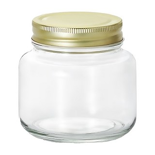 ADERIA GLASS 石塚硝子 雙蓋收納罐, 375ml, 1個