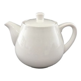 TATUNG 大同磁器 全瓷茶壺, 白色, 650ml, 1個
