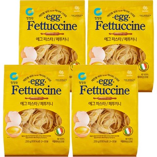 清淨園 義大利雞蛋寬扁麵, 250g, 4包