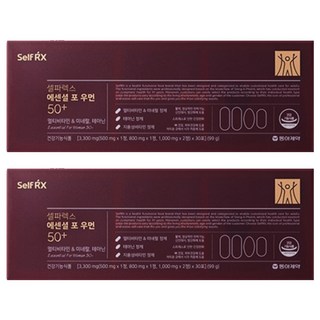 동아제약 셀파렉스 에센셜 포 우먼 50플러스, 30회분, 2세트