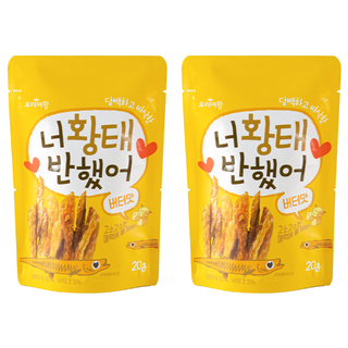 明太魚乾 奶油口味, 20g, 2個