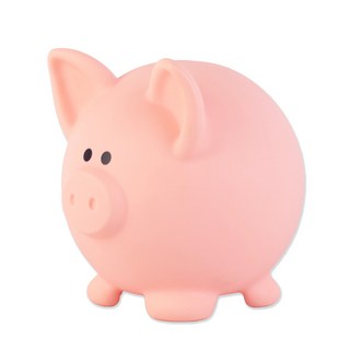 아트조이 통통 파스텔 간편하게 열리는 귀여운 돼지저금통, 핑크, 1개