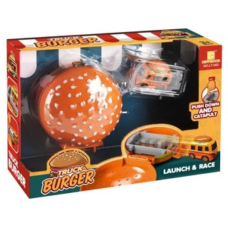 新台圖書 美式漢堡彈射車基地, 1個