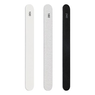 코멧 홈 네일케어 파일 3종 세트, 1세트, 혼합색상