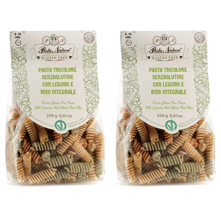 Pasta Natura 三色無麩質螺旋麵, 2個, 250g