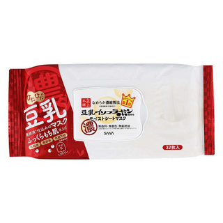 SANA 莎娜 豆乳美肌 5秒服貼每日面膜 32片 潤澤柔嫩 保濕, 1包