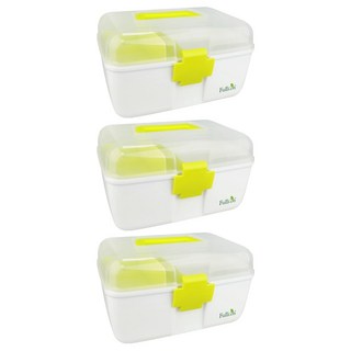 Fullicon 護立康 保健醫藥箱 FB003-G 24.8 x 18.5 x 14.5cm 草綠色, 3個