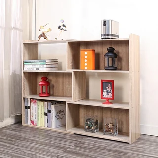 BuyJM MIT低甲醛三層伸縮收納櫃 適用各種空間, 漂流木, 寬 60~110cm, 3層