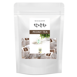 숲으로허브 작약차 삼각티백, 1g, 1개입, 100개
