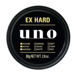uno 歷久彌堅髮蠟, 80g, 1罐