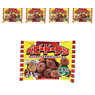 大阪屋 寶貝迷你甜甜圈, 130g, 5個