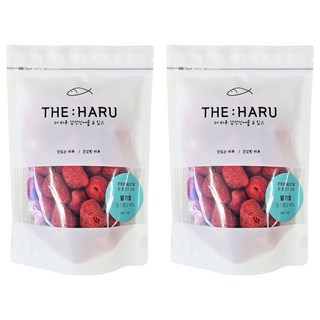 TheHaru 冷凍乾燥草莓, 100g, 2包