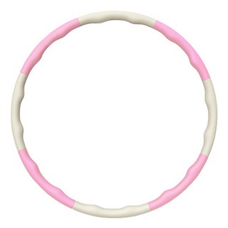 Tamina 原創呼啦圈, 粉紅色 白色, 1公斤, 1個