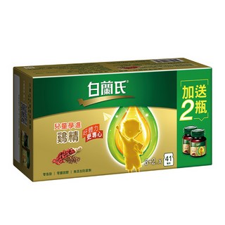 白蘭氏 兒童學進雞精 含枸杞決明子淮山, 328ml, 1盒