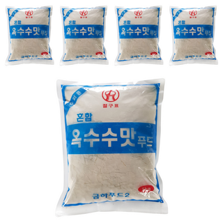 砂漿金河混合玉米調味食品澱粉, 1kg, 5個