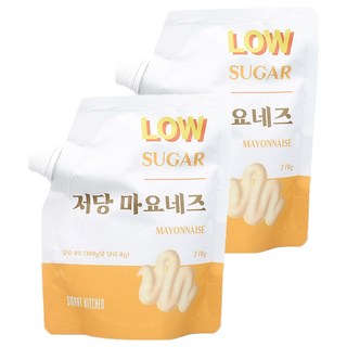 스마트키친 저당 마요네즈, 2개, 270g