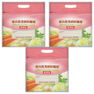 鄉傳 優良鹿港納財麵線, 1.6kg, 3包