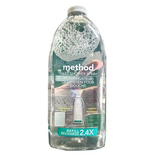 method 美則 浴室每日清潔劑 尤加利薄荷, 2L, 1瓶