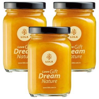 LOLA 蘿拉 手工經典果醬 75%百香芒果醬, 240g, 3瓶