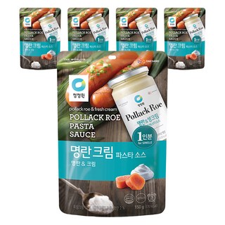 清淨園 明太子奶油義大利麵醬, 150g, 5包