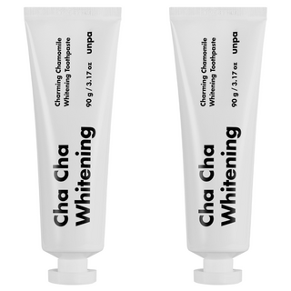 unpa Cha Cha亮白牙膏, 90g, 2條