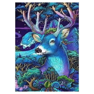 鑽石畫, 鹿與樹, 1個