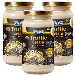 오뚜기 프레스코 트러플크림 파스타 소스, 360g, 3개