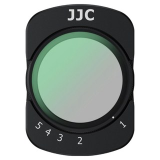 JJC DJI Osmo Pocket 3 CPL NDV2 黑柔光磁吸鏡頭濾鏡, 1個, F-DP3K4NDV