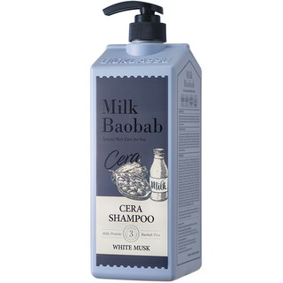 밀크바오밥 세라 샴푸 화이트머스크, 1.2L, 1개