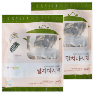 gomgom 鳀魚海帶高湯包, 320g, 2袋