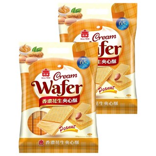 義美 香濃花生夾心酥, 400g, 2袋