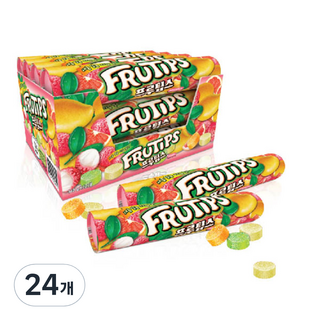 Nestle 雀巢 Fruitips 熱帶綜合, 140g, 24個