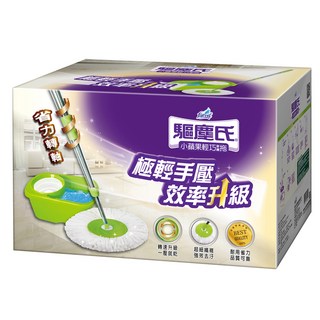 farcent 花仙子 驅塵氏 小蘋果輕巧旋轉拖把組, 1組