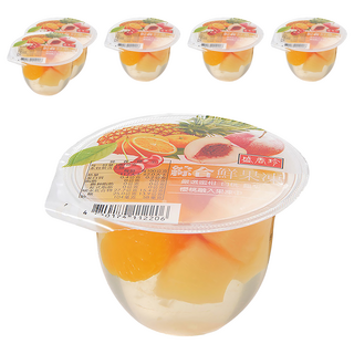 盛香珍 綜合鮮果凍, 180g, 6個
