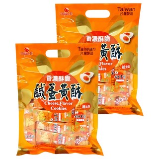 Chiao-E 巧益 起士鹹蛋黃酥, 210g, 2袋