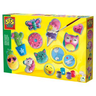 SES DIY創意石膏彩繪 快樂塗鴉 Set 1盒 益智玩具 適合五歲以上兒童, #01133