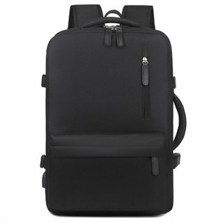 乾濕分離輕旅行收納背包, 43 x 30 x 20cm, 經典黑