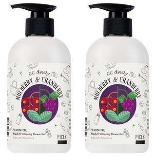 台塑生醫 私密肌嫩白潔淨露 桑葚&蔓越莓, 330g, 2瓶