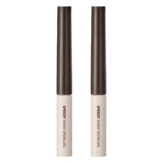 peripera 速型極細染眉膏 3g, 02 深棕色, 2件