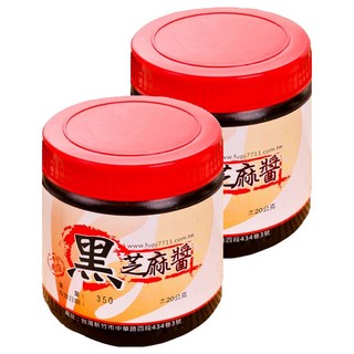 新竹福源 黑芝麻醬, 350g, 2罐