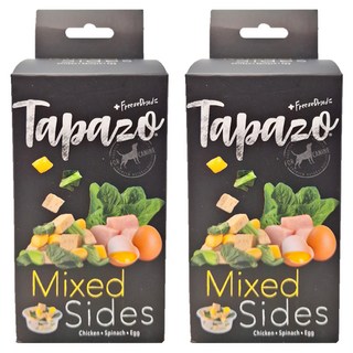 Tapazo 凍乾佐餐杯 犬用 5杯, 雞肉 + 菠菜 + 雞蛋, 35g, 2盒