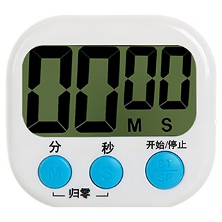 FANCY LIFE 電子計時器, 正倒數計時, 操作簡單, 超大螢幕, JS-118, 1個