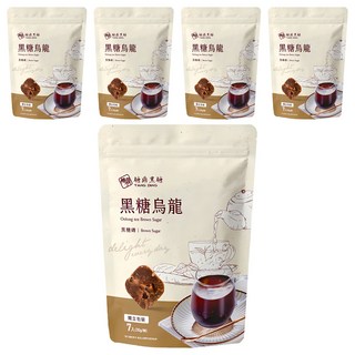 糖鼎 黑糖烏龍 Oolong tea Brown Sugar 黑糖磚 獨立包裝, 5袋, 30g