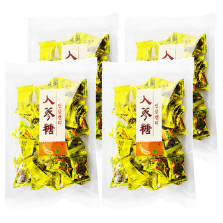 高麗人蔘風味糖 台灣產, 110g, 4袋