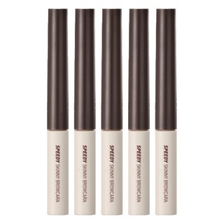 peripera 速型極細染眉膏 3g, 02 深棕色, 5件