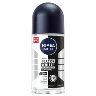 NIVEA 妮維雅 男士止汗爽身乳液 無印乾爽, 50ml, 1瓶