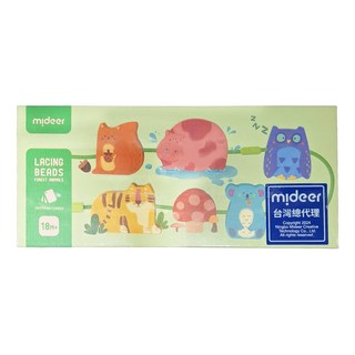 mideer 森林動物串珠遊戲, 1盒