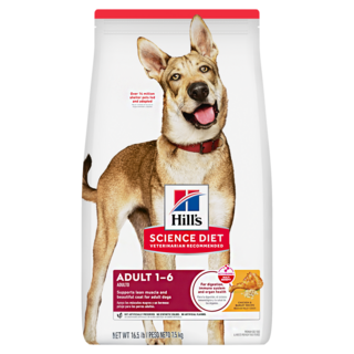 Hill's 希爾思 SCIENCE DIET 成犬 特調食譜 乾飼料, 雞肉 + 大麥, 7.5kg, 1袋